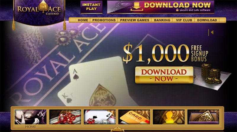 Royal ace casino code